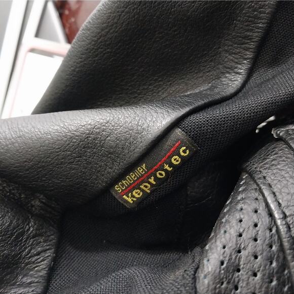 TOP GEAR BY 4 STAR! 100% FINE BLACK GENUINE LEATHER RACING SUIT, ARMORED! SZ L - Picture 13 of 16